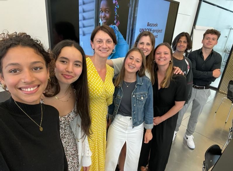 foto van deelnemende studenten