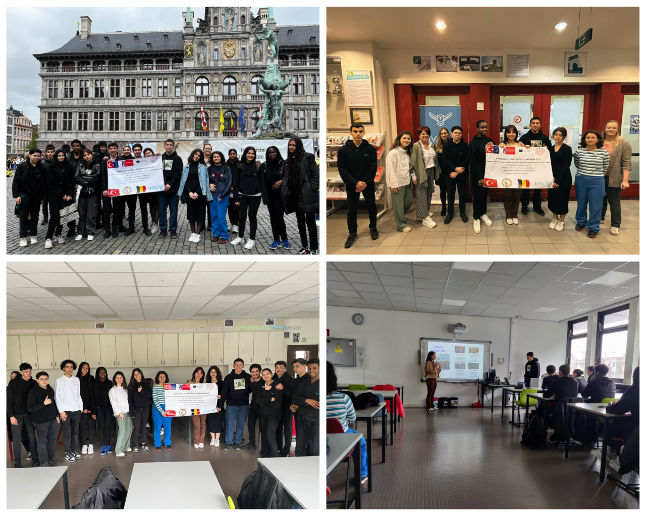 Turkse delegatie van leerlingen op bezoek bij avAnt