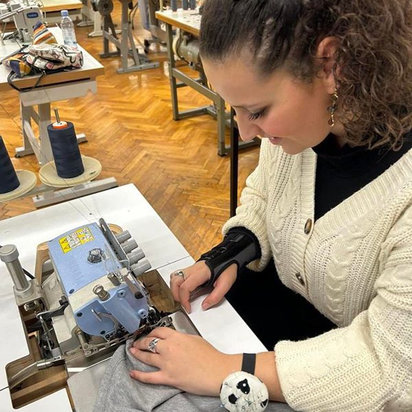 Arjanita op stage in Kroatië