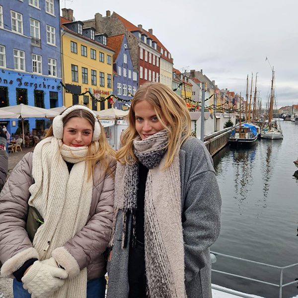 Leerling op stageplek